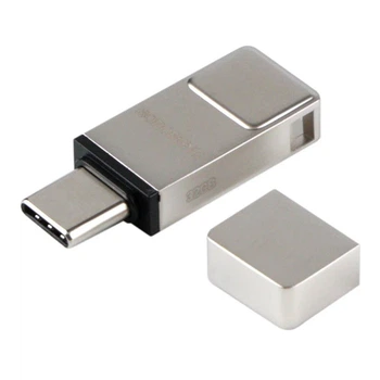 Флеш пам`ять BOROFONE BUD6 32GB Type-C 3.0 Сірий