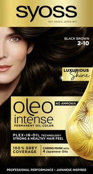 Фарба для волосся SYOSS Oleo Intense 2-10 Чорно-каштановий 115 мл (9000100815185)