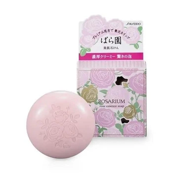 Мило для обличчя і тіла з ароматом троянди Shiseido Garden Rose Essence Soap RX, 100 г