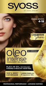 Фарба для волосся SYOSS Oleo Intense 4-18 Шоколадний каштановий 115 мл (9000100815000)