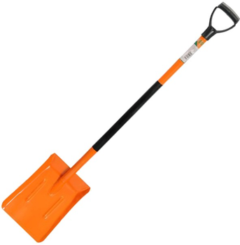 Łopata węglowa FLO z podwyższonym brzegiem i chwytem PVC (35863_fl)