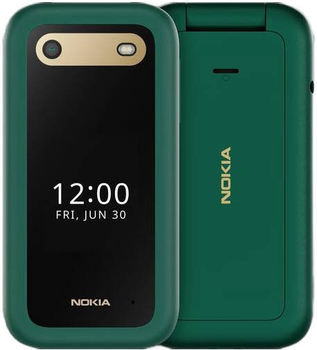 Telefon komórkowy Nokia 2660 DualSim Green + stacja dokująca (5908265536966)