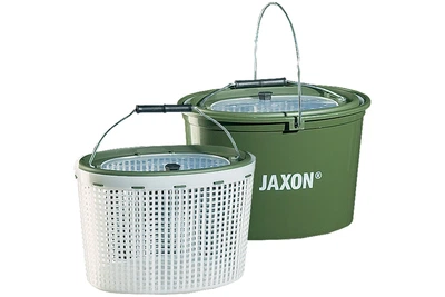 Кан для живца Jaxon овальный з сеткой RH-165 30x22x22см 6л (9041600111)