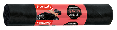 Мешки для мусора Paclan Big & Strong 240 л х 5 шт