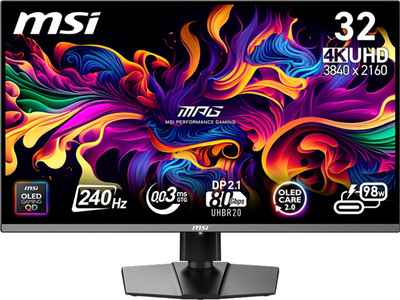 Монитор 31.5" MSI MPG 322URX QD-OLED