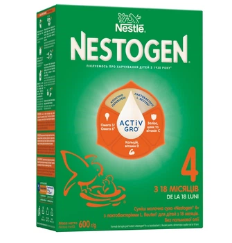 Дитяча суміш Nestogen 4 L. Reuteri з 18 міс. 600 г (7613287111852)