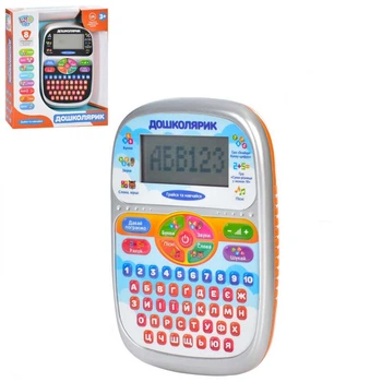 Планшет навчальний Limo Toy SK 0023 цифри, музичний Укр Чорний