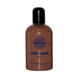 Рідкий латекс MEHRON Latex Liquid Dark Flesh (Темна шкіра), 133 мл