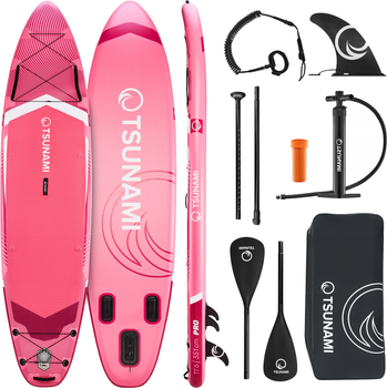 Надувна SUP дошка TSUNAMI PRO 350 см з веслом T10 (P-5905973405591)