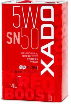Моторное масло ХАДО 5W-50 SN RED Boost 4л (ХА 25293_1)