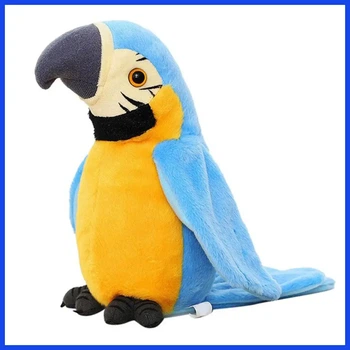Интерактивная игрушка электронный говорящий Попугай Parrot Talking