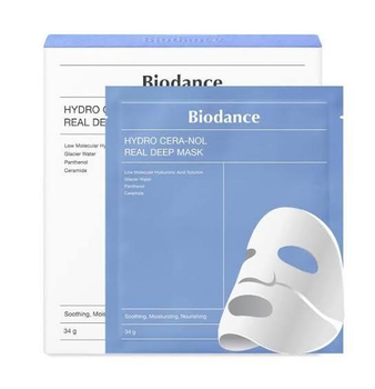 Ночная гидрогелевая маска с гиалуроновой кислотой и керамидами Biodance Hydro Cera-Nol Real Deep Mask