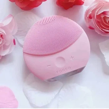Электрическая щетка массажер для лица FOREO LUNA mini 2 силиконовая щетка подходит для всех типов кожи 8000 ультразвуковых импульсов