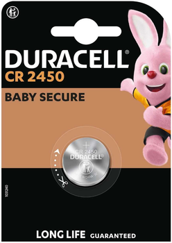 Батарейка Duracell Specialty 3 В DL2450/CR2450 (5000394030428)