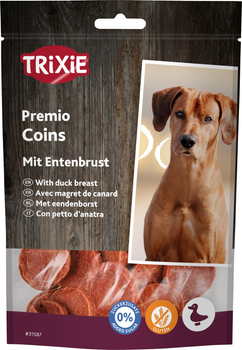 Лакомство для собак Trixie 31587 Premio Duck Coins утка 80 г (4011905315874)