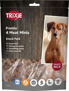 Лакомство Trixie Premio 4 Meat Minis для собак с курицей уткой говядиной и бараниной 4 x 100 г (4011905318523)