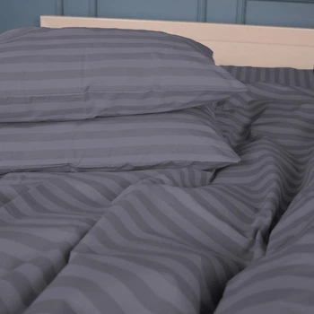 Наволочка MirSon Ranforce Elite 17-0601&nbsp;Stripe&nbsp;Gray 50х50 см (2200008049850)
