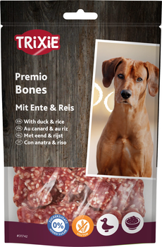 Лакомство для собак Trixie 31742 Premio Rice Duck Bones рис/утка 80 г (4011905317427)