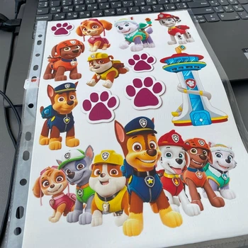 Цукрова картинка щенячий патруль А4
