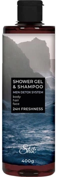 Гель-шампунь Shik Men Detox System 400 мл (4823107607141)