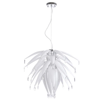 Люстра светодиодная подвес прованс с подсветкой BL-123S/1*E27+20 LED H Brille L49-003