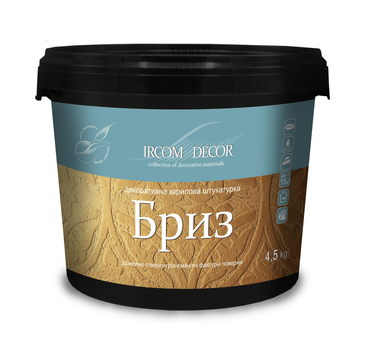 Декоративная штукатурка Ircom Decor Бриз 4,5 кг