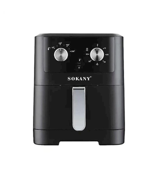 Аерогриль фритюрниця Sokany SK-ZG-8045 мультипіч 2000 Вт, аерофритюрниця 8 л Чорний