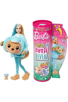 Лялька Barbie "Cutie Reveal" серії "Чудове комбо" – ведмежа в костюмі дельфіна колір різнокольоровий Barbie ЦБ-00245007