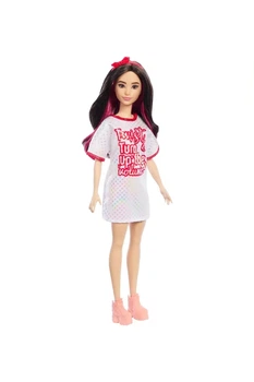Лялька Barbie "Модниця" в блискучій сукні-футболці колір різнокольоровий Barbie ЦБ-00250282