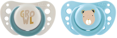 Пустушка Chicco Physioforma Air від 2 до 6 місяців Блакитна 2 шт (8058664171521)