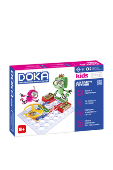 Конструктор электронный DOKA ДО ВЗЛЕТА ГОТОВЫ! цвет разноцветный DOKA ЦБ-00264878