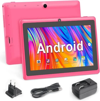 Планшет 7" Haehne Q88A 1/16Gb 4 ядра Android 10 Розовый