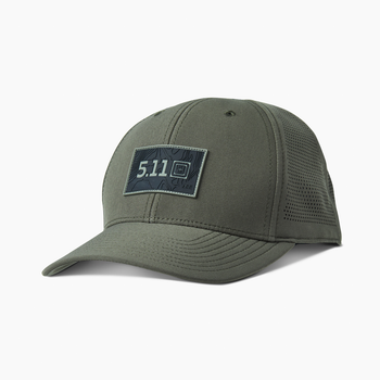 Кепка тактическая 5.11 Tactical Topo Box Vent-Tac Cap RANGER GREEN