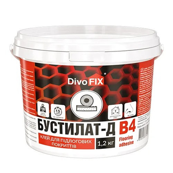Клей строительный Бустилат-Д В4 1.2 кг DivoFix