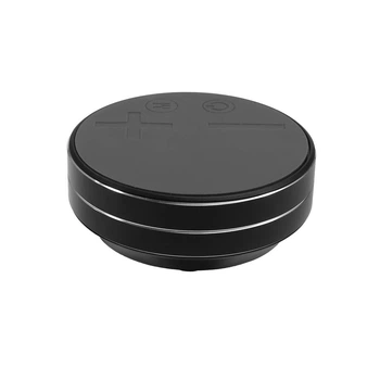 Вібраційна Bluetooth міні колонка 3W / BT 5.3 / TWS / AUX / TF / з ремінцем Black