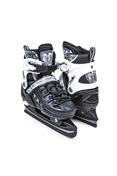 Коньки раздвижные Scale Sports цвет черно-белый SCALE SPORTS ЦБ-00266673