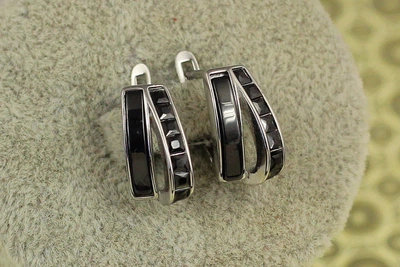 Сережки Xuping Jewelry вітрила 1,5 см сріблясті