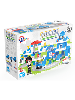Игрушка - "Конструктор - полицейский участок" цвет разноцветный Technok Toys ЦБ-00224134