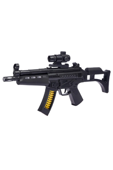 Автомат світло-звуковий MP5 колір чорний ZIPP Toys ЦБ-00236718