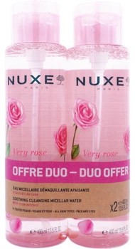 Набор мицеллярной воды Nuxe Very Rose 400 мл х 2 шт (3264680043628)