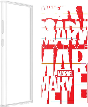 Панель Samsung Marvel Back Plate для Samsung Galaxy S23 Ultra White (GP-TOS918HIAWW)