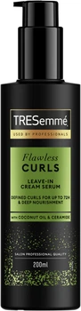 Несмываемый питательный крем-сыворотка Tresemme Flawless Curls для вьющихся волос 200 мл (8720181594861)
