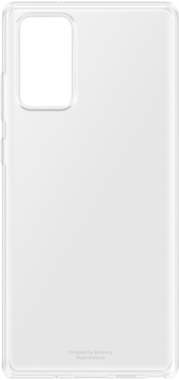 Etui plecki Samsung Leather Cover do Galaxy Note 20 Transparent (EF-QN980TTEGEU)