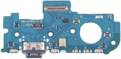 Шлейф Samsung A356 Galaxy A35 5G, конектор зарядний, з мікрофоном, плата зарядки