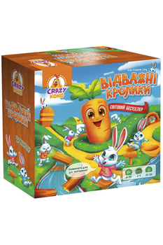 Гра настільна - Відважні кролики колір різнокольоровий Vladi Toys ЦБ-00260283