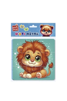 Развивающая игра Vladi Toys мягкие пазлы "Львёнок и медвежонок" цвет разноцветный Vladi Toys ЦБ-00275757