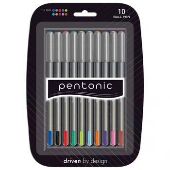 Набор шариковых цветных ручек Pentonic 412199 10 шт