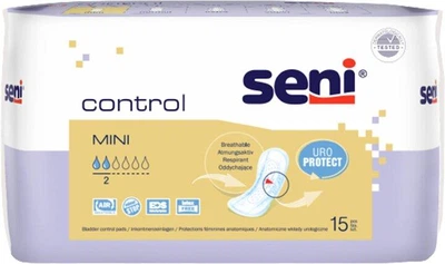 Прокладки урологические Seni Control mini 15 шт. 2 крап.