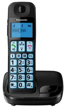 Радіотелефон DECT Panasonic KX-TGE110UCB Black