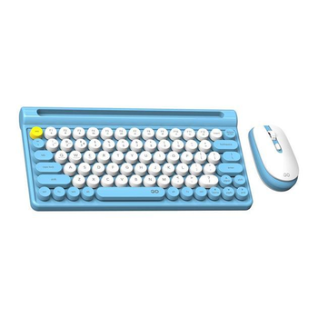 Беспроводная Клавиатура и Мышь Fantech Go WK897 |УКР/АНГ раскладка, Bluetooth+2.4| Blue